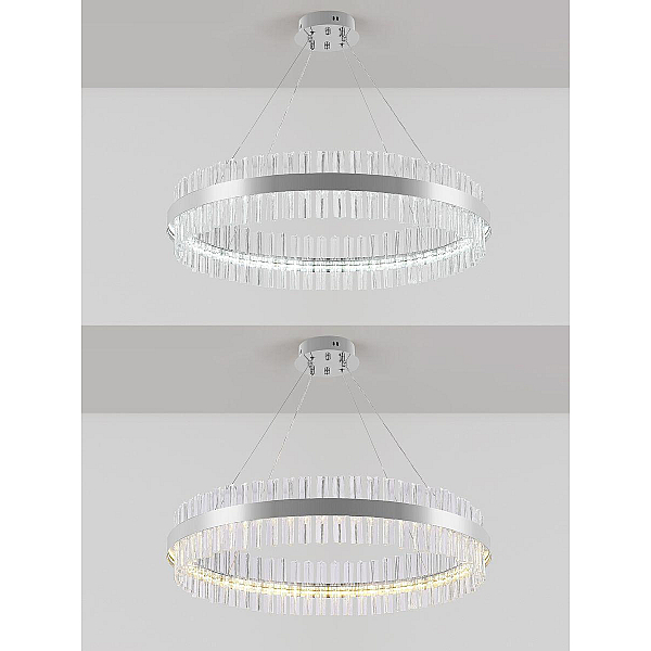 Подвесной светодиодный светильник Natali Kovaltseva Smart Нимбы Innovation Style 83014