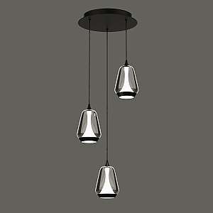 Подвесной светильник Delight Collection MD24001011-3A black/smoky