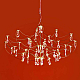 Подвесной светильник Freya LED Amela FR6138PL-L30BS