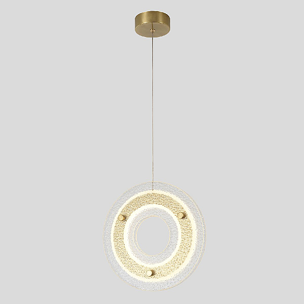 Подвесной светильник Crystal Lux DIEGO SP25W LED BRASS