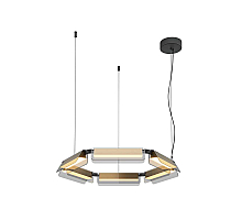 Подвесная люстра Maytoni Flat MOD296PL-L40BS3K