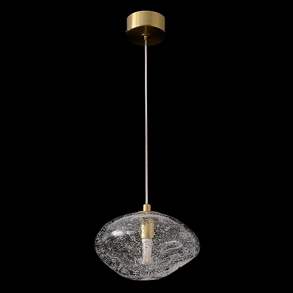 Светильник подвесной Crystal Lux FORMLESS SP1 TRANSPARENT