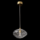 Светильник подвесной Crystal Lux FORMLESS SP1 TRANSPARENT