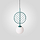 Подвесной светильник ImperiumLoft Leaf B Green 312173-26