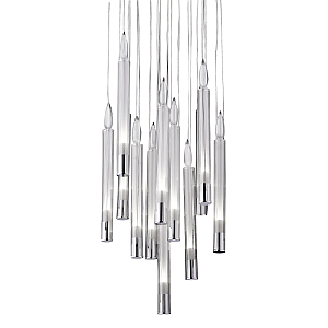 Подвесной светильник Delight Collection Candle P68094-13 chrome