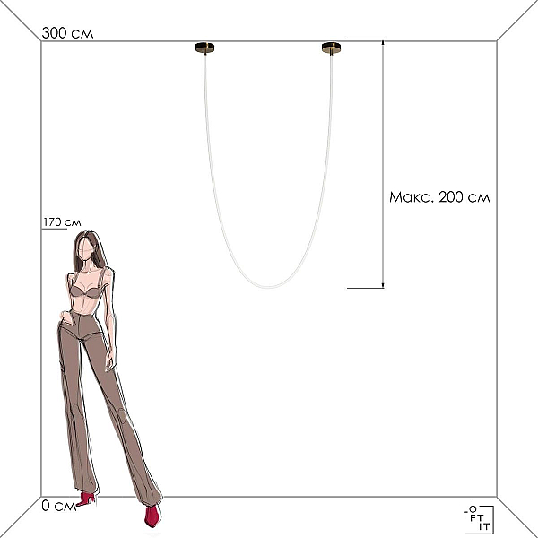 Подвесной светодиодный светильник Loft IT Lori 10230/4000