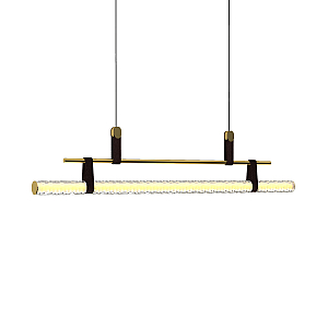Подвесной светильник Delight Collection 8501P/L brass/clear