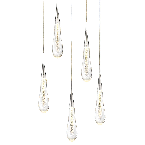 Подвесной светильник Delight Collection DD20591-5 chrome