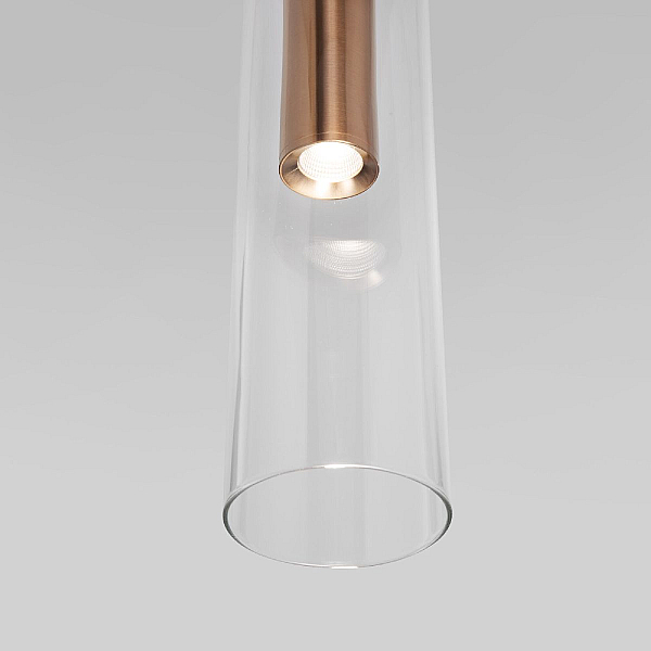 Подвесной светильник Eurosvet Swan 50253/1 LED латунь a063268