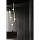 Подвесной светильник Delight Collection MD21001050 MD21001050-1A black/gold