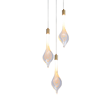 Подвесной светильник Delight Collection P98066-3 antique brass