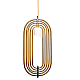 Подвесной светильник Garda Decor K2MP-95BR