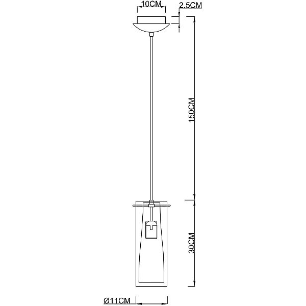Подвесной светильник Arte Lamp Aries A8983SP-1PB