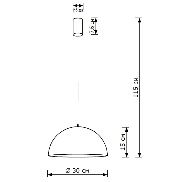 Подвесной светильник LightHall Aurora 30 LH032030