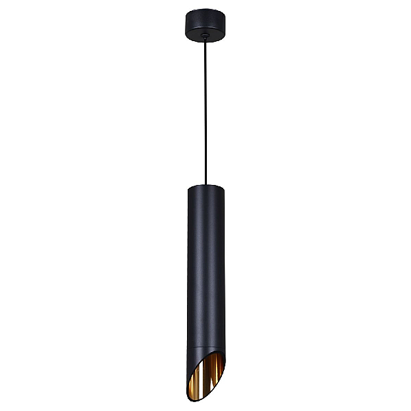 Подвесной светильник Reluce Technical 16007-0.9-001LD 300mm GU10 BK+GD