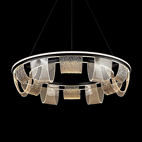 Подвесной cветильник LED4U L7706-800 BK