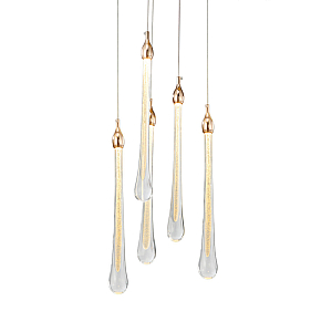 Подвесной светильник Delight Collection Teardrop OM801670-5-G