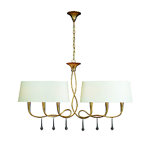 Подвесной светильник Mantra Paola Painted Gold 3541