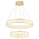 Подвесной светодиодный светильник Crystal Lux Musika SP100W Led Gold