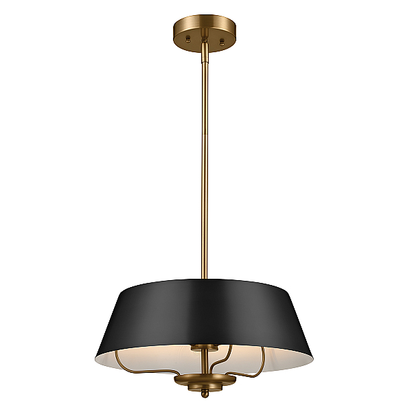 Подвесной светильник Kichler Luella KL-LUELLA-3P-BKB