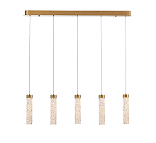 Подвесной светильник Delight Collection MD24030028-5B brass/clear