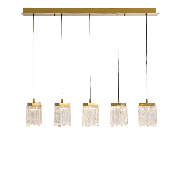 Подвесной светильник Delight Collection MD25020403-5B2 Satin gold