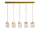 Подвесной светильник Delight Collection MD25020403-5B2 Satin gold