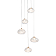 Подвесной светильник Delight Collection P98065-5 antique brass