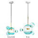 Подвесной светильник Loft IT Bolle 2027-P4 Blue mini