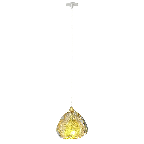Подвесной светодиодный светильник Crystal Lux Verano SP1 Gold