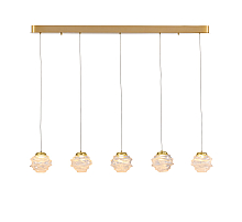 Подвесной светильник Delight Collection MD25030003-5B gold/clear