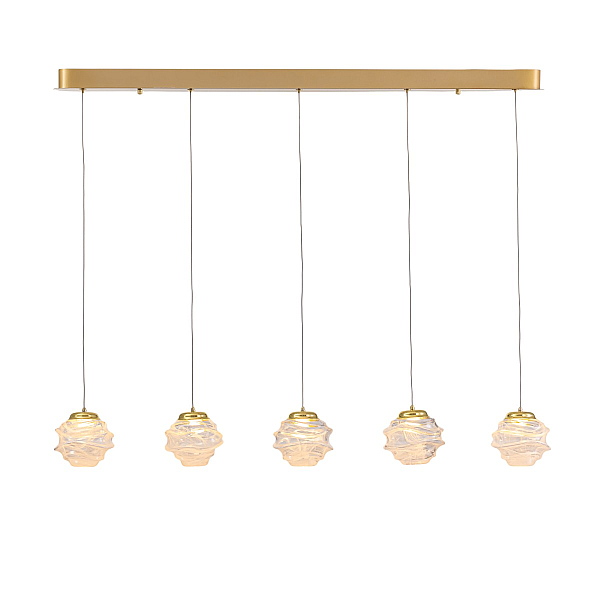 Подвесной светильник Delight Collection MD25030003-5B gold/clear