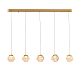 Подвесной светильник Delight Collection MD25030003-5B gold/clear