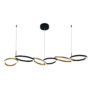 Подвесной светильник Indigo Anello 14034/C/6P Black