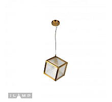 Подвесной светильник iLamp Square 8970-1B GLD