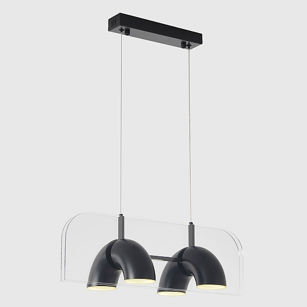 Светильник подвесной Crystal Lux ELEMENT SP24W LED BLACK