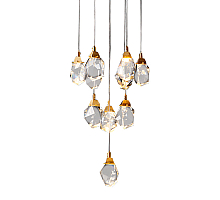 Подвесной светильник Delight Collection Crystal rock MD-020B-11 gold