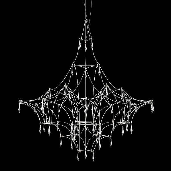 Подвесной светильник Delight Collection Lucciola MD18001068-1E chrome