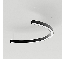 Подвесной светильник Arlight SP-LINE-HANG-ARC-C3535-D800-28W Warm3000 (BLACK, 230V) (Металл) 034016(2)