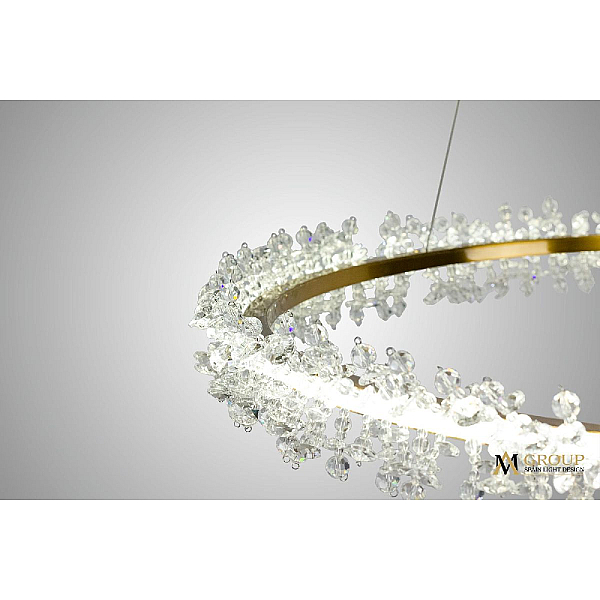 Подвесной светильник AM Group AM455 L400 POLISHED GOLD