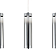 Подвесной светодиодный светильник Indigo Rilucente 11061/3P Chrome V000148L