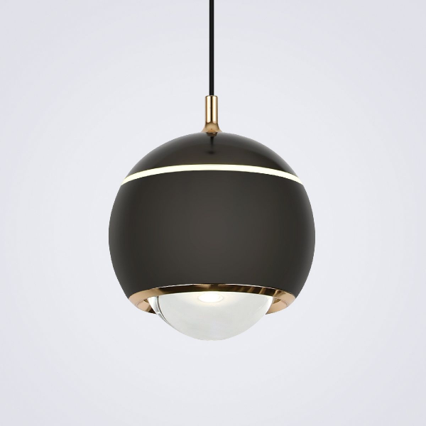 Подвесной светильник LED4U L8753-1 BK Подвесной светильник LED4U L8753-1 BK