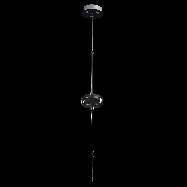 Светильник подвесной Crystal Lux GLASS SP3W LED CHROME
