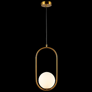 Подвесной светильник Natali Kovaltseva RENZO II 81418/1P GOLD SATIN