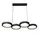 Подвесной светодиодный светильник iLedex Ring Star 9004-4-D BK