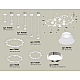 Комплект подвесного светильника Ambrella Light Techno Ring XR92212100 (A9221, A9226, C9241, C9232, C9236, C9231, N8140, N8118)