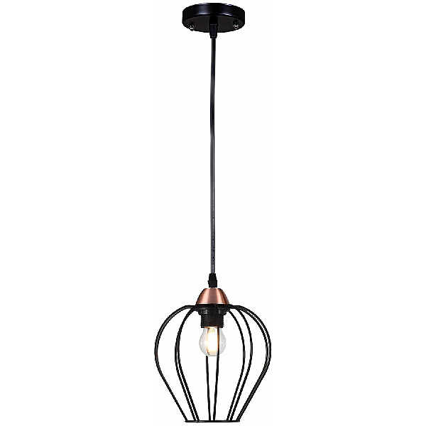 Подвесной светильник Illumico IL2001-1PA-05 BK Rose GD