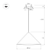 Подвесной светильник Arlight SP-MAKOTO-R240-10W Warm2700 (BK, 36 deg, 230V, TRIAC) 057209