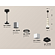 Подвесной светильник Ambrella Light Techno Spot XP7805001 (A2302, C6305, A2061, C7805, N7702)