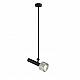 Подвесной светильник iLedex Delta 2361-1 BK+SL